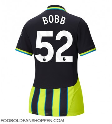 Manchester City Oscar Bobb #52 Udebanetrøje Dame 2024-25 Kortærmet